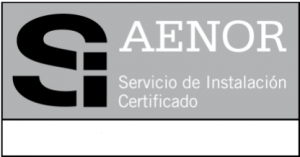Servicio de instalación Certificado AENOR
