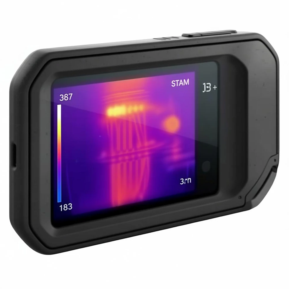 Cámara termográfica profesional Flir C5 para diagnóstico de puentes térmicos y condensaciones
