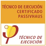 Sello oficial Técnico de Ejecución Certificado Passivhaus
